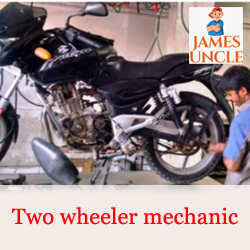 Two Wheeler mechanic Mr. Nilu Sarkar in Sevoke Road